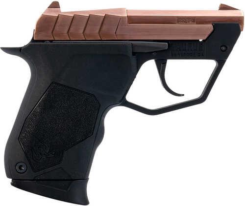 Taurus 22TUC Micro-Compact Frame 22 LR 9+1 2.50" Polished Rose Gold PVD Steel Tip-Up Barrel, Rose Gold PVD Serrated Stainless Steel Slide, Black Polymer Frame, Black Polymer Grip