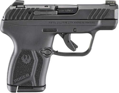 Ruger LCP Max Compact Frame 380 ACP 10+1 2.80" Black Oxide Alloy Steel Barrel, Black Nitride Alloy Steel Serrated Slide, Black Polymer Frame, Textured Grip, FALSE Manual Safety