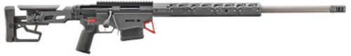 Ruger Precision Custom 6mm GT 10+1 26" Stainless Threaded Barrel, Stealth Gray Cerakote Picatinny Rail Aluminum Receiver, Adjustable Folding Stock, Black Magpul K2+ Grip
