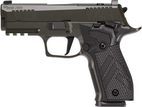 Sig Sauer P226X Legion Carry Frame 9mm Luger 18+1 3.80" Black Bull Barrel, Legion Gray Cerakote Stainless Steel Optic Ready/Serrated Slide, Legion Gray Cerakote Aluminum Frame w/Picatinny Rail, SAO