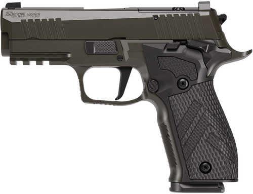 Sig Sauer P226X Legion Carry Frame 9mm Luger 10+1 3.80" Black Bull Barrel, Legion Gray Cerakote Stainless Steel Optic Ready/Serrated Slide, Legion Gray Cerakote Aluminum Frame w/Picatinny Rail, SAO
