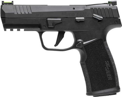 Sig Sauer P322 *CA Compliant Compact 22 LR 10+1 4" Black Barrel, Black Hard Coat AFALSEdized Optic Ready/Serrated Slide, Black Polymer Frame w/Picatinny Rail, Black Polymer Grip, RMSc Footprint, Ambidextrous
