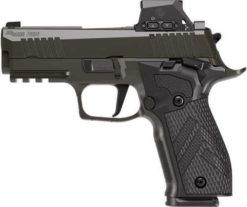 Sig Sauer P226X Legion w/Optic Carry Frame 9mm Luger 18+1 3.80" Black Bull Barrel, Legion Gray Cerakote Stainless Steel Optic Ready/Serrated Slide, Legion Gray Cerakote Aluminum Frame w/Picatinny Rail, SAO, ROMEOX Pro