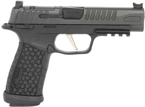 Sig Sauer P365 Fuse Compact 9mm Luger 17+1 4.30" Black DLC Barrel, Black Nitron Stainless Steel Optic Ready/Serrated Slide, Black Stainless Steel Frame w/Picatinny Rail, Black LXG Grip