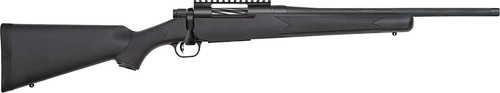 Mossberg Patriot Carbine 350 Legend 5+1 18" Matte Blued Threaded Bull Barrel, Matte Blued Picatinny Rail Receiver, Black Fixed Synthetic Stock