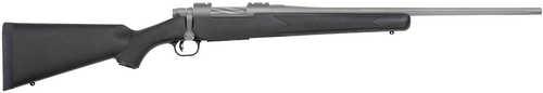 Mossberg Patriot Full Size 350 Legend 4+1 22" Stainless Cerakote Fluted Barrel, Drilled & Tapped Stainless Cerakote Stainless Steel Receiver, Black Fixed Synthetic Stock