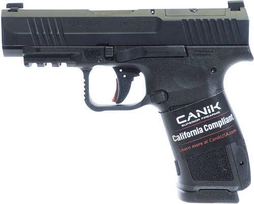 Canik Mete MC9LS *CA Compliant 9mm Luger 10+1 3.63" Black Steel Barrel, Black Nitride Steel Serrated Slide, Black Polymer Frame w/Picatinny Rail, Interchangeable Backstrap Grip