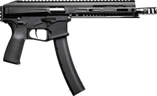 Patriot Ordnance Factory Phoenix 9mm Luger 35+1 8.50" 8" Black Threaded Barrel, Black AFALSEdized Aluminum Receiver w/Picatinny Rail, M-LOK Handguard MFT Grip, Rear Picatinny Rail, Ambidextrous