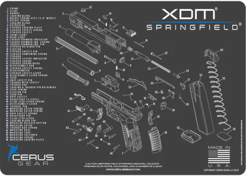 Cerus Gear Springfield Xdm Schematic Char Gray