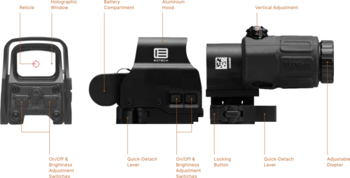 Eotech Holographic Hybrid System With Exps3-2 Hws