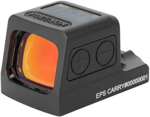 Holosun EPSCARRYGRMRS EPS Carry Green Mrs Black AFALSEdized 0.58 X 0.77 2 MOA Green Dot/32 MOA Green Circle Multi Reticle