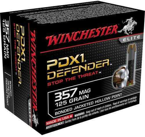 Winchester 357 Magnum 125 Grain Soft Point â€“ High Velocity Performance