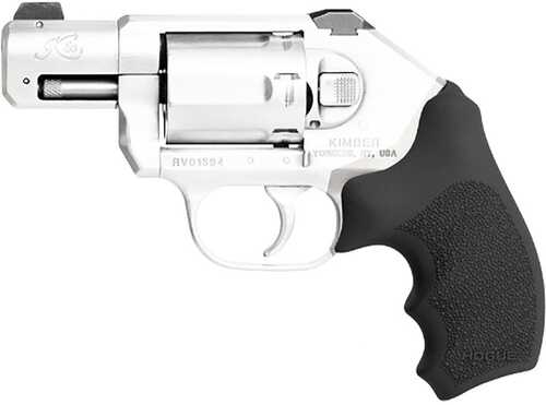 Hogue MoFALSEgrip Rubber Grip Black Kimber K6s DA/SA