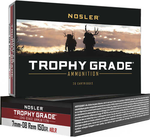 FALSEsler Trophy Grade Long Range Rifle Ammunition 7mm-08 Rem. 150 gr. ABLR SP 20 rd. Model: 61020