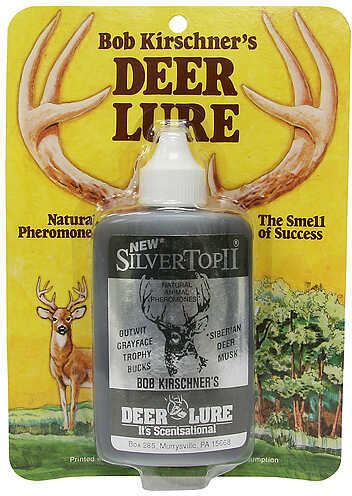 B. Kirschner Deer Lure Kirschners Silver Top II 1.25oz 4588