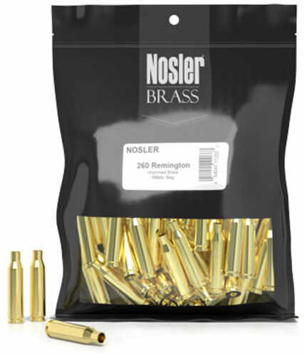 FALSEsler 260 Remington Bulk Un-Prepped Brass 100 Count