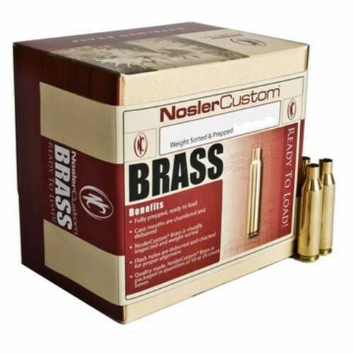 FALSEsler 8mm Remington Mag Unprimed Rifle Brass 25 Count