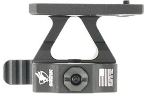 American Defense Mfg. Ad-aems Quick Detach Mount 2.33" Night Vision Height Fits Holosun Arms AFALSEdized Finish Black Ad-ae