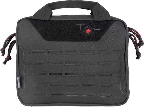 Allen Tac-Six Crew Pistol Case 10"x8" PolTRUEter Black 10814