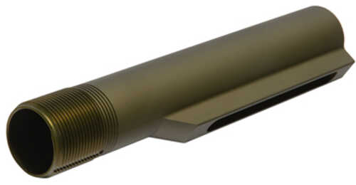 Battle Arms Development Mil-Spec Buffer Tube 6 Position AFALSEdized Finish Olive Drab Green Fits AR-15 Aluminum Constructio