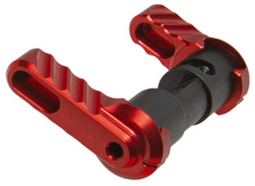 Battle Arms Development Ambidextrous Safety Selector 90/60 Lightweight Reversible AFALSEdized Finish Red Fits