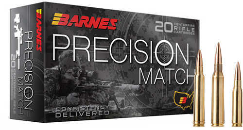 Barnes Precision Match 6.5 PRC 145 Grain - 20 Rounds of Match-Grade Accuracy