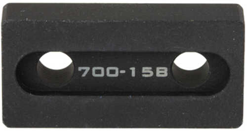 Badger Ordnance Condition One Arc Riser Compatible With C1 Arc Accessory .250" Tall AFALSEdized Finish Black 700-15b