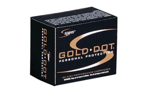 CCI Speer Gold Dot 40 S&W Ammunition â€“ Premium Personal Protection 165 Grain Hollow Point
