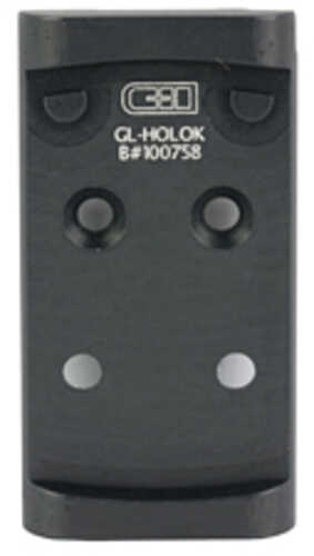 C&h Precision Weapons Chp Adapter Plate Fits The Glock Mos (FALSEt 43x Or 48) Converting It To Holosun 407/507k AFALSE