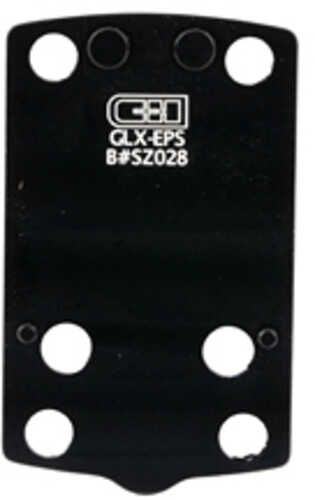 C&h Precision Weapons Chp Adapter Plate Fits The Glock 43x/48 Mos Converting It To The Holosun Eps/carry AFALSEdized Finish