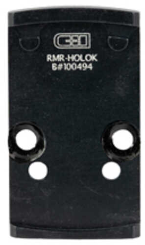 C&h Precision Weapons Chp Adapter Plate Converts The Rmr Footprint To Holosun 407k/507k AFALSEdized Finish Black Includes M