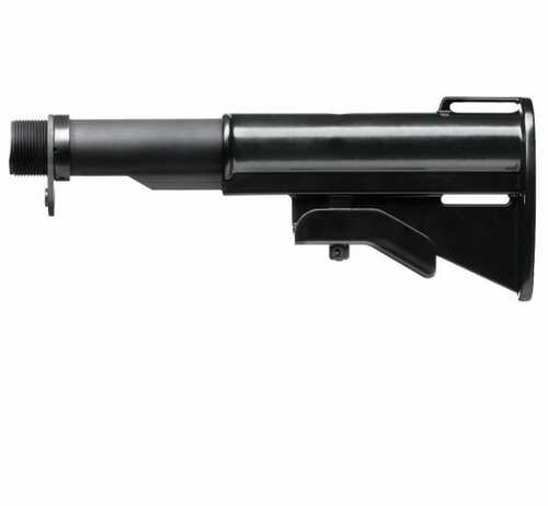 Ace Essential Retro Stock 2 Position Aluminum AFALSEdized Finish Black Includes Buffer Tube Endplate castle Nut And