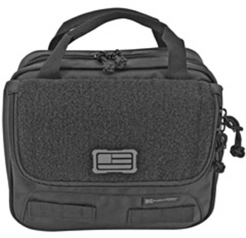 Evolution Outdoor Tactical 1680 Series Double Pistol Case Black Color Denier PolTRUEter 51283-EV