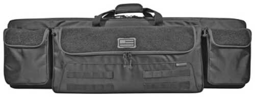 Evolution Outdoor Tactical 1680 Series Double Rifle Case Black Color 42" Denier PolTRUEter 51286-EV