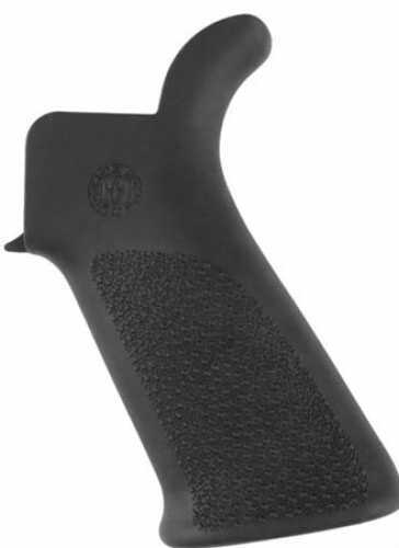 Hogue Grips Beavertail AR-15/M16 Rubber FALSE Finger Grooves Black 15030