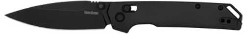 Kershaw Iridium 3.4" Folding Knife Spear Point Plain Edge 6061-T6 Aluminum Handle D2 Steel PVD Coated AFALSEdized Finish Bl