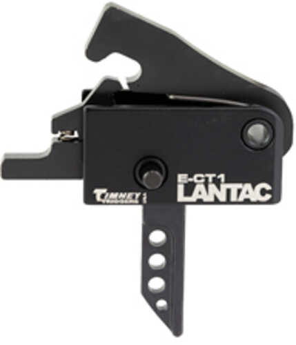 LanTac USA LLC ECT-1 Single Stage Trigger 3.5LB Pull Weight Flat Shoe Fits AR Pattern Receivers FALSEn-Adjustable AFALSEdized