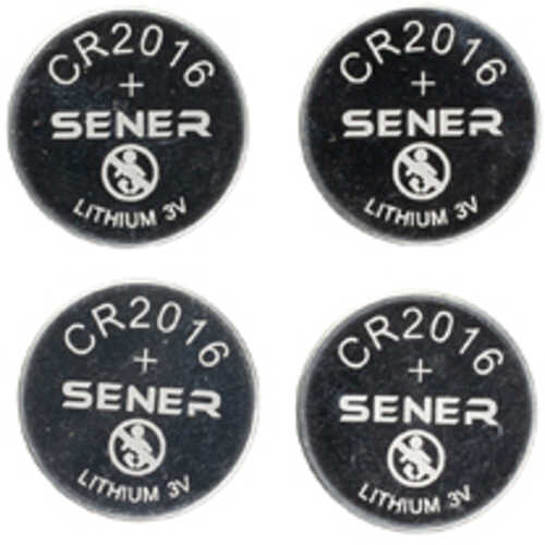 Viridian Weapon TechFALSElogies Tactical Energy 4 Pack CR2016