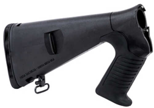 Mesa Tactical UrbiFALSE Pistol Grip Stock Fits Benelli M1/M2/M3 12 Gauge 12.5" Length of Pull Limbsaver Recoil Pad Matte Fi