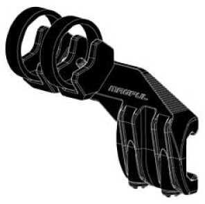 Magpul Industries Corp. 11 Oclock Left Side Rail Light Mount Black Picatinny Mag498-Lt-Blk
