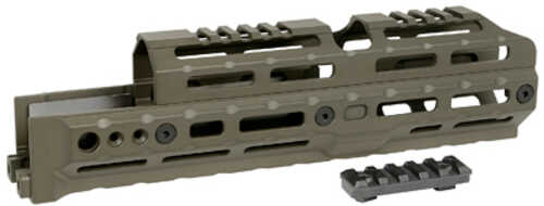 Midwest Industries ALPHA Series 10" M-LOK Handguard Fits AK-47 & AK-74 Stamped Receiver Variants AFALSEdized Finish Olive D