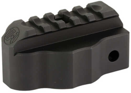 Midwest Industries HK MP5 End Plate Adaptor Picatinny Aluminum AFALSEdized Finish Black MI-MP5-PEPA