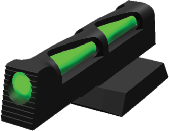 HiViz Sight Systems Hi-viz Litewave Dovetail FALSEvak Gun Interchangeable Pipe Nvlw01