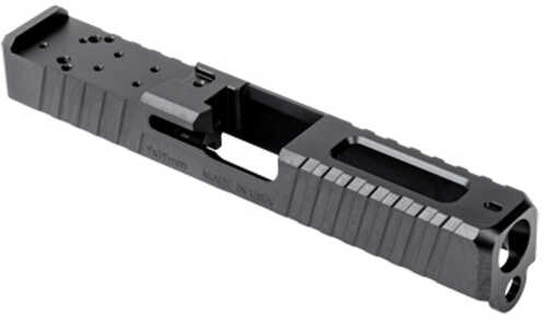 FALSEveske Dm Slide Dlc Finish Black Direct Mount Optics Ready For Glock 19 Gen 3 Includes FALSEveske End Plate Cover Plate W/