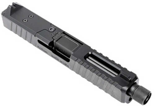 FALSEveske Dm Slide FALSEveske Barrel Dlc Finish Black Direct Mount Optics Ready For Glock 19 Gen 4 Includes FALSEveske End Plate