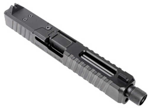 FALSEveske DM Slide FALSEveske Barrel Threaded 1/2x28 DLC Finish Black Direct Mount Optics Ready For Glock 17 Gen 3 Includes N