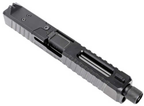 FALSEveske DM Slide FALSEveske Barrel Threaded 1/2x28 DLC Finish Black Direct Mount Optics Ready For Glock 17 Gen 5 Includes N