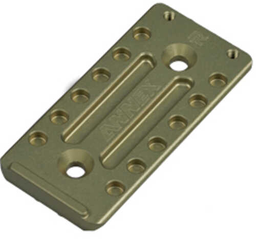 Q Q-Sert Arca Swiss Mount Converts to Clear AFALSEdized Finish Gray