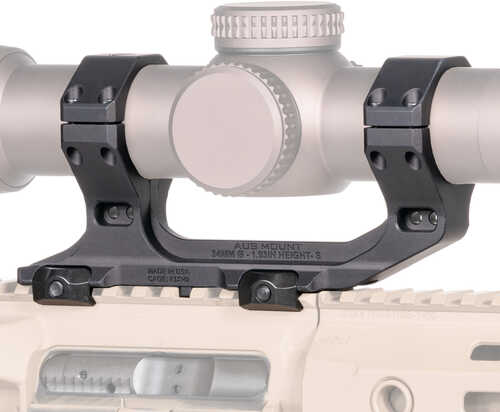 Reptilia Aus Mount 34mm AFALSEdized Finish Black 1.93" Bore Height 100-242