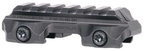 Reptilia Rmu Mount/riser .625" Height 6 Slot Fits 1913 Picatinny Rail AFALSEdized Finish Black 100-271